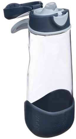 b.box Sport Spout Drink & Water Bottle | Easy Grip Bottle and Leakproof Lid | Cool Modern Child Friendly Design, Tilt and Sip | 600ml/20