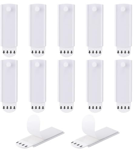 12Stk Bilder Aufhängen Ohne Bohren, Haltbar ABS Klebehaken Bilder Aufhängen, Ohne Rückstände Bilderhaken Ohne Bohren, Belastbar 2kg Klebehaken für Bilder, Klebenagel für Home Büro Glas Fliesen Metall