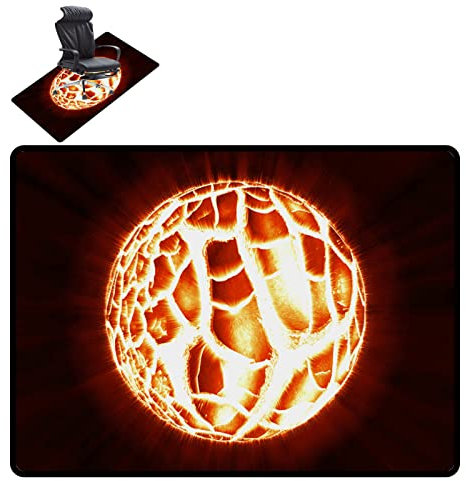 Schreibtischstuhlmatte für Hartholzböden, rutschfeste Bürostuhlmatte mit Fußstütze, langlebig, Stehpult, Anti-Ermüdungsmatte, weicher Bodenschutz für Holzböden, 40 x 100 cm