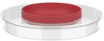 Mepal, Tapa antisalpicaduras Chef it, Se adapta a los bol de mezcla de 3000 ml, Bol adicional dentro de la tapa, Sin salpicaduras, mantiene la encimera limpia, 250 ml, Coral