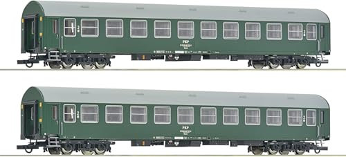 6200102 H0 2er Set Personenwagen Bwxzd, PKP, Ep. IV