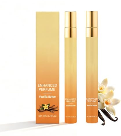 Vanilla Perfume for Women, Long Lasting Vanilla Perfume Women's Fragrances for Hair and Body, Travel Size Perfumes Oil Spray (2pc)