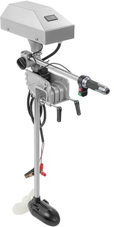 Motore fuoribordo elettrico per barca, motore esterno 1500W 12-24V, motore senza spazzole, motori fuoribordo 2100-4200RPM, motore esterno elettrico per barca da pesca, motore per barca 750KG per barca
