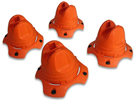 Hockey Dot Underpass-X Trainingskegel (4 Stück) Hockey-Trainingshilfe verwendet Ersatzstab, PVC, Hockeyschläger Handling Aid - Hockey Dryland - Hockeygeschenk - Build Hockey-Skill