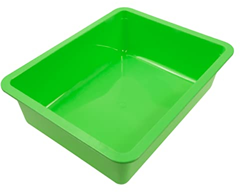 proventa® Frischhalteschale Made in Germany, BPA-frei und lebensmittelecht, 5 Liter, grün, mit transparentem Deckel, stapelbar, für Gewerbe und Privat