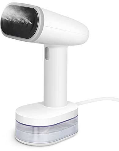 WANNYTON Dampfglätter Reise-Dampfbügeleisen Steamer Kleidung Handbügeleisen mit Selbstreinigungsfunktion Reisebügeleisen mit Dampfbürste 250 ml 1600 W für Haushalt Urlaub Dienstreise