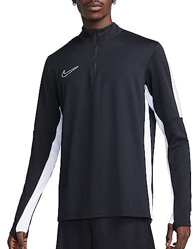NIKE DX4294-010 M NK DF ACD23 DRIL TOP BR Sweatshirt Men's Black/White/White Size L