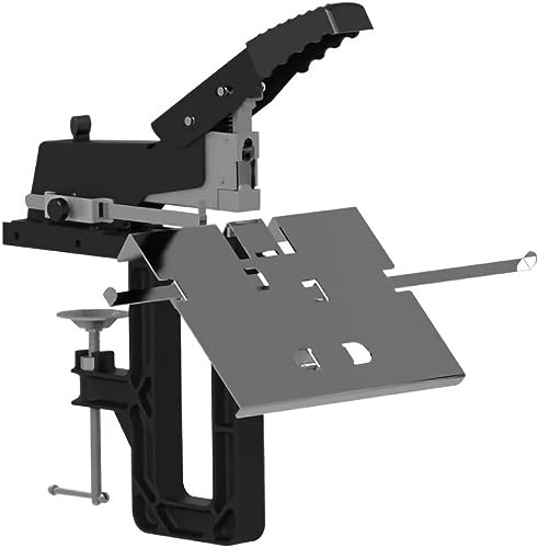 HDCCDM Sattelhefter, Hochleistungs-Langarmhefter, Manueller Hefter, Bindestärke 60 Blatt, Für Fabrik, Büro Und Zuhause, Schwarz
