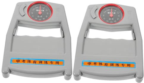 Kisangel 2stücke Grip Strength Tester Hand Dynamometer Messung Griffkraft Ergonomisches Design Für Zuhause Büro Und Unterwegs Für Musiker Und Fitness-enthusiasten