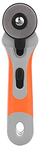 Rueda de Rodillo de 45 Mm, Artes de Costura de Cortador de Cuchillo Redondo, Manualidades y Tela de Acolchado para Cortar Herramienta de Herramienta de Manualidades Cuero