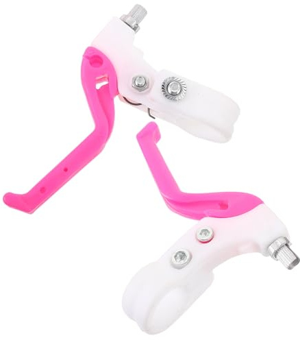 BESPORTBLE Leviers De Frein Pour Vélo Enfant – Paire De Poignées De Frein Pour Vélo Enfant Accessoires Et Pièces Détachées (Rose Rosé)