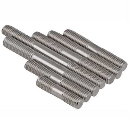 Perno prisionero roscado de doble extremo acero inoxidable, M6-1.0, rosca 40 mm a 150, 316, tornillos varilla empuje ajustables y ajustados(M6x70mm-10pcs)