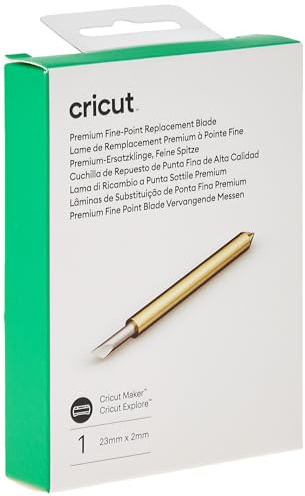 Cricut 2007300 Premium Fine-Point Blade, Metal, One Size