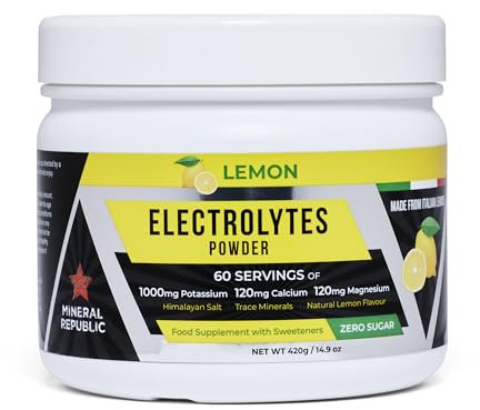 Mineral Republic Electrolytes Powder Supplement Sugar Free for Drinks. 2-Month Supply. Potassium Calcium Magnesium Sodium(Himalayan Salt). Re/Hydration Multiminerals for Keto Fasting & Paleo Diets