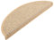 homiuse Treppenmatten Selbstklebend Sisal 15 STK. 56x20 cm Hellbeige Treppenstufen Matten Modern Stufenteppich Stufenmatten Innen Treppenstufen Antirutsch Treppenstufen Schutz Komfortabel & Warm