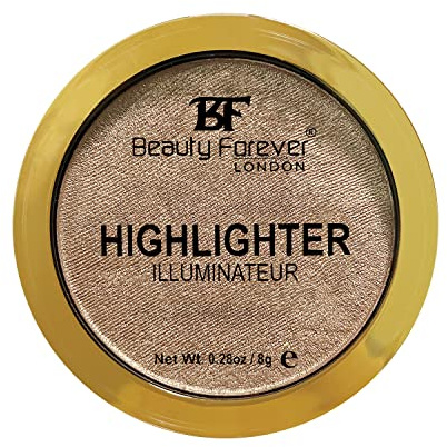 Beauty Forever Surligneur, poudre scintillante et transparente, 8 g (01 bougie brillante)