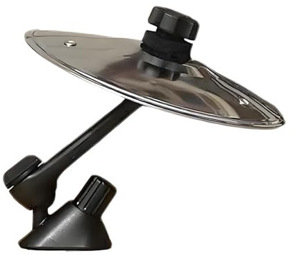 Crash-Becken für Fahrzeug – Edelstahl-Trommeln mit Auslassöffnungen | Moderne Autodekoration | Autozubehör für den Innenbereich, praktisches und kompaktes Design für F-Installation