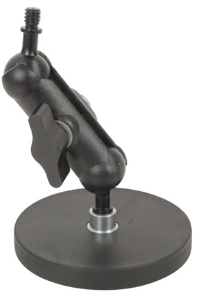 Juego de base giratoria ajustable de 360 grados que incluye placa de 66 mm, rosca estándar de 1/4 para cámara de acción de seguridad, base de montaje de cámara