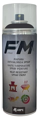 FM Spray Pintura ANTICALORICA Gris Antracita 600º, 400ML