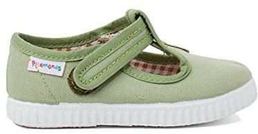 Pisamonas Pepitos Niños Sneaker Typ Självhäftande Tejp Size 24 Color Grön Ormbunke