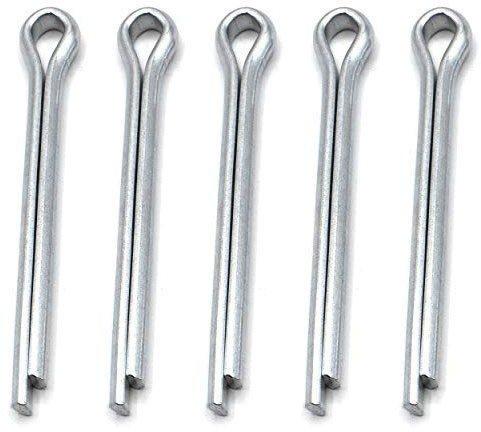 HEAVYTOOL Sicherungssplint Splinte Sicherungssplinte Splint verzinkt 5mm x 70mm (10 Stück) Stecksplint Stecksplinte