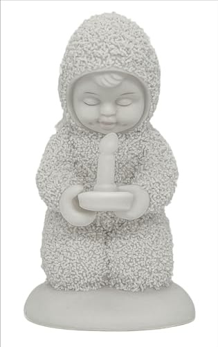 Snowbabies Department 56 Classics Let Your Light Shine Apparel Figurine, 3.50 Inch, Christmas