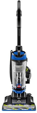 Bissell® CleanView - Aspirapolvere girevole con spazzola a tripla azione, sterzo girevole, bacchetta di prolunga, serbatoio per lo sporco facile da svuotare, sistema di aspirazione multi-ciclonico