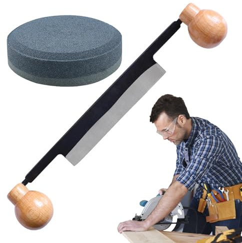 Strumento per la rasatura, strumento per la scortecciatura della taglierina | Raschietto per legno a doppio manico dal design Trenchant per rimuovere la corteccia | Raschietto per la lavorazione del l