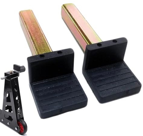 Besreey Motorcycle Rear Wheel Stand | Heavy Duty Rear Stand Adapters,Sports Stand, Wheel Lift Stands Frame Accessories, Paddock Stand Hooks for Rear Wheel Stand