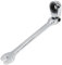 Clé Mixte à Cliquet 12 mm,Cle à Fourche Avec Fonction Design Industriel à Double Usage (72 Ddents, Acier au Chrome Vanadium)