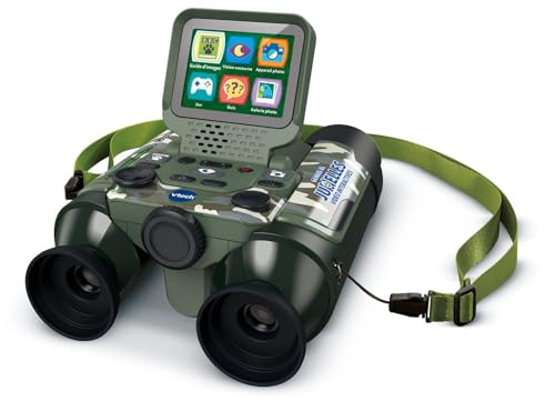 VTech Genius XL - Jumelles vidéo interactives Camouflage