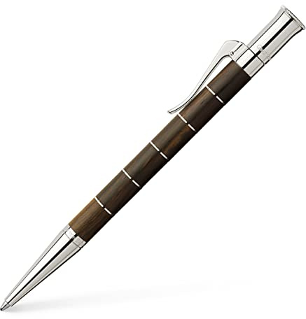 Graf von Faber-Castell 145811 - Drehkugelschreiber Classic Anello, Grenadill, 1 Stück