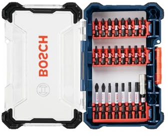 BOSCH SDMS24 24-teiliges sortiertes schlagfestes Schraubenschlüssel-Set für Schraubanwendungen