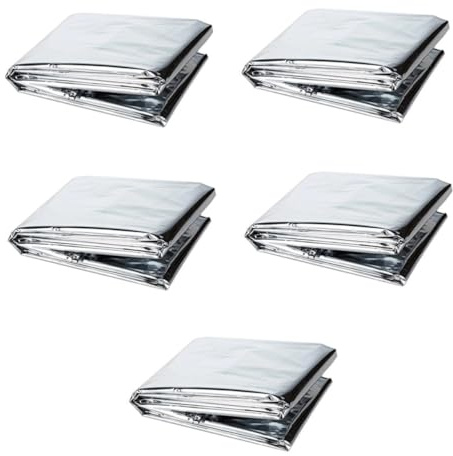 BESPORTBLE 5pcs Plant Cover Film Reflective Foil Tunnel Polyester Film Tool Winter Plant Care Kit