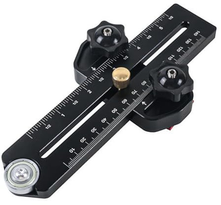 Gabarits fins étendus pour sciage de table - Guide de clôture pour table de sciage de table - Accessoires de sciage de table