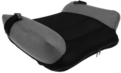 Seggiolino per auto booster sedili gonfiabili portatili portatili con fibbia e carry borse fa esplodere cuscino traspirante per viaggiare all'aperto