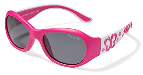 Mausito Sonnenbrille Kinder 2-4 Jahre Mädchen I FLEXIBEL Kindersonnenbrille & 3D Applikationen I 100% UV Schutz I Leichte & Schadstofffreie Sonnenbrille | Europäisches Design für Kinder gemacht