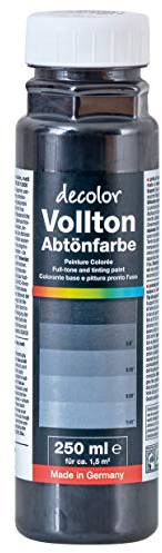 decolor Peintures Colorées Noir 250ml