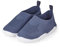 Sterntaler Badeschuhe einfarbig - Kinder Aquaschuhe schnelltrocknend - Unisex Schwimmschuhe, bequeme Strand Slipper, blau, Größe 26