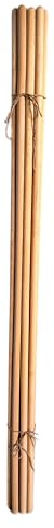pokm toolsmarket - Besenstiel Holz Ersatzstiel, 120 cm, Holzstiel aus Buchenholz, Gerätestiel Ø22 mm, Holzstiele für Gartengeräte, Gartenhacken, EU-Produktion - 10 stk.