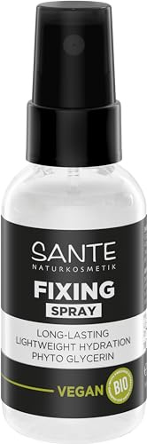 SANTE Naturkosmetik Fixing Spray - 50 ml - langanhaltendes Make-up Fixierspray - vegan & dermatologisch getestet