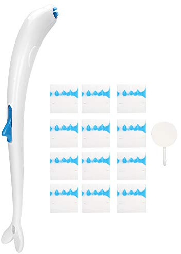 Scrubbing Bubbles - Cepillo para Inodoro con Almohadillas de Repuesto para Limpiador de Inodoro, Kit de Cepillo Desechable para Inodoro con 12 Recambios Desechables, Juego de