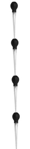 PRETYZOOM 4 Pezzi Pompa per Condimenti con Tubo per Cucina Strumento per Marinatura e Facile da Arrosti Carne