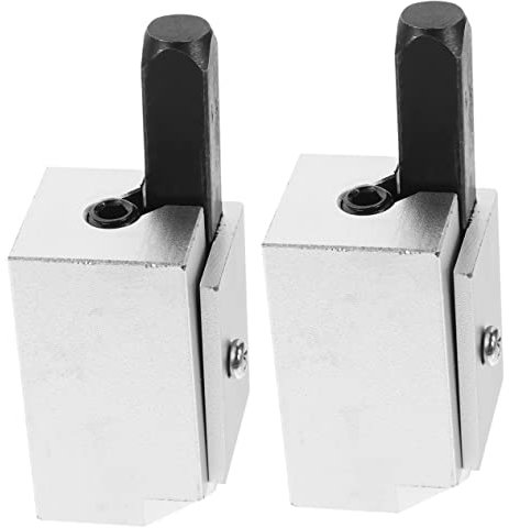 VILLCASE Scalpello Angolare Per Lavorazione Del Utensile Da Taglio Per Cerniere Porte Scalpello Da Taglio Ad Retto Punzone Angolare Antiruggine Elevata Durezza e Resistenza All Usura