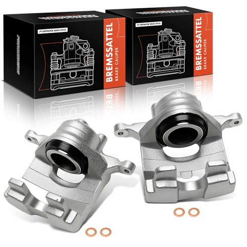 Frankberg 2x Bremszange Bremssattel Vorne Links Rechts Kompatibel mit Mokka/Mokka X J13 Astra J Car.a.van P10 Zafira Tourer C P12 Astra J P10 Replace# 95522602