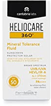 Cantabria Labs - Heliocare 360º Mineral Tolerance Fluid SPF 50-50ml - Protección Solar - Textura Ligera - Ideal para Pieles Sensibles