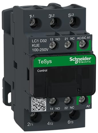 Contactor 3P AC3 <= 440V 32A 100-250V AC
