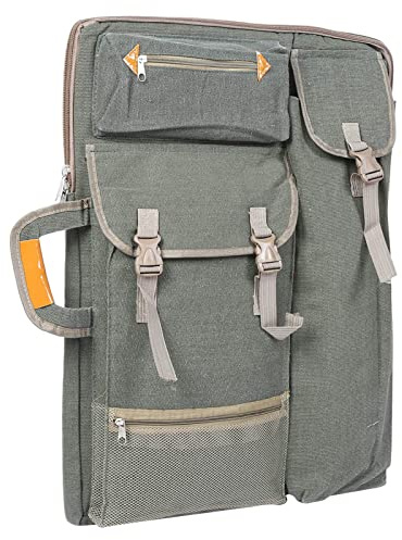 Ejoyous Zaino da Disegno Multifunzionale, Borsa per Tavolo da Disegno Impermeabile, Grande Borsa per Arte