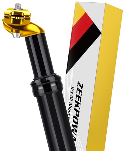 Sattelstütze gefedert mit 31,6 mm Durchmesser und Leicht und Verstellbar I gefederte Sattelstütze, Sattelstange, Federsattelstütze