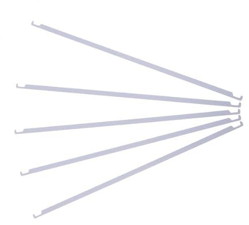 Harilla 2x 5 Piezas de Varillas para Archivos Colgantes, Barras de Metal Duraderas para Colgantes, Soporte para Organizador de Oficina Y, Colo